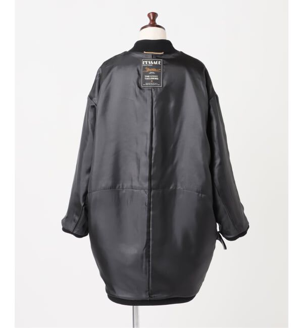 journal standard L'essage「《一部WEB限定カラー》SUPER140S/GIOLICA コクーンコート」|ノーカラーコート|
