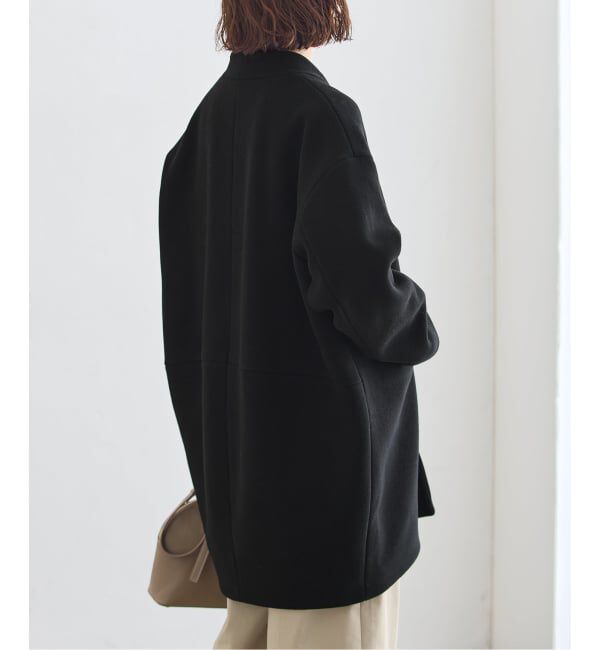 journal standard L'essage「《一部WEB限定カラー》SUPER140S/GIOLICA コクーンコート」|ノーカラーコート|