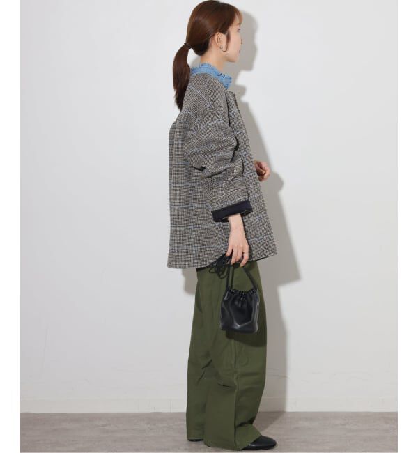 JOURNAL STANDARD relume「リバーシブルノーカラーショートコート」|ノーカラーコート|