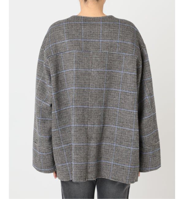 JOURNAL STANDARD relume「リバーシブルノーカラーショートコート」|ノーカラーコート|