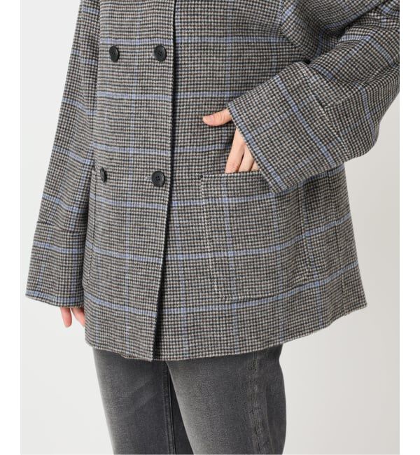 JOURNAL STANDARD relume「リバーシブルノーカラーショートコート」|ノーカラーコート|
