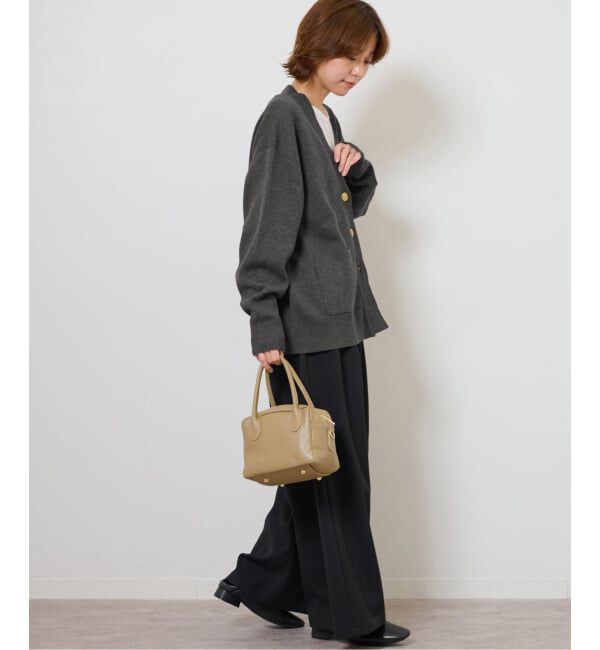 JOURNAL STANDARD relume「《WEB限定追加2》コットンカシミヤミックスダブルニットVネックカーディガン」|カーディガン|