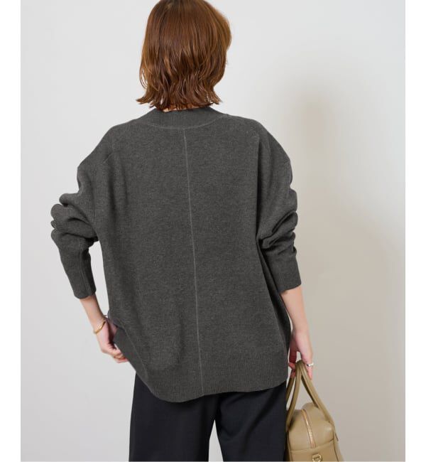 JOURNAL STANDARD relume「《WEB限定追加2》コットンカシミヤミックスダブルニットVネックカーディガン」|カーディガン|