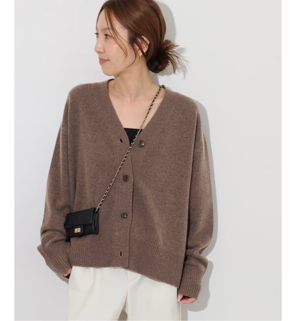 JOURNAL STANDARD relume「《一部WEB限定》ハミルトンウォッシャブルVネックカーディガン」|カーディガン|ブラウン
