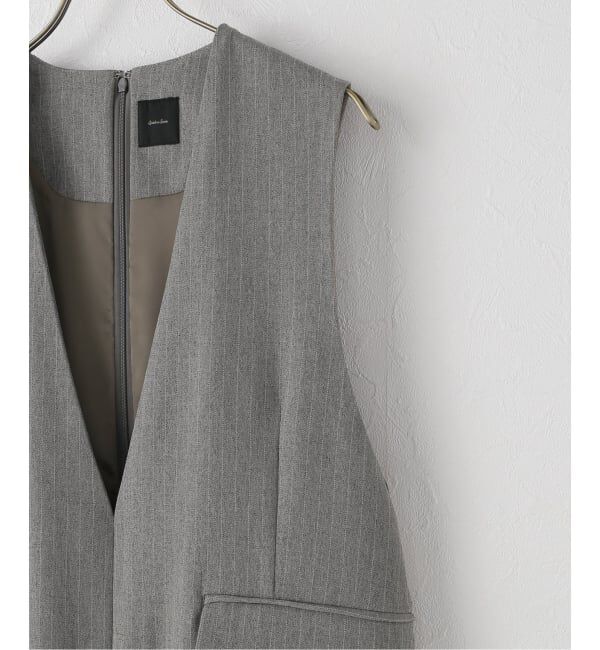 Spick and Span「《WEB限定 / 追加》ダブルクロスVネックワンピース」|ワンピース|