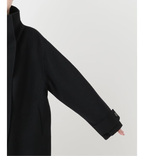 Spick and Span「ビーバーニュアンスカラーショートコート」|ノーカラーコート|