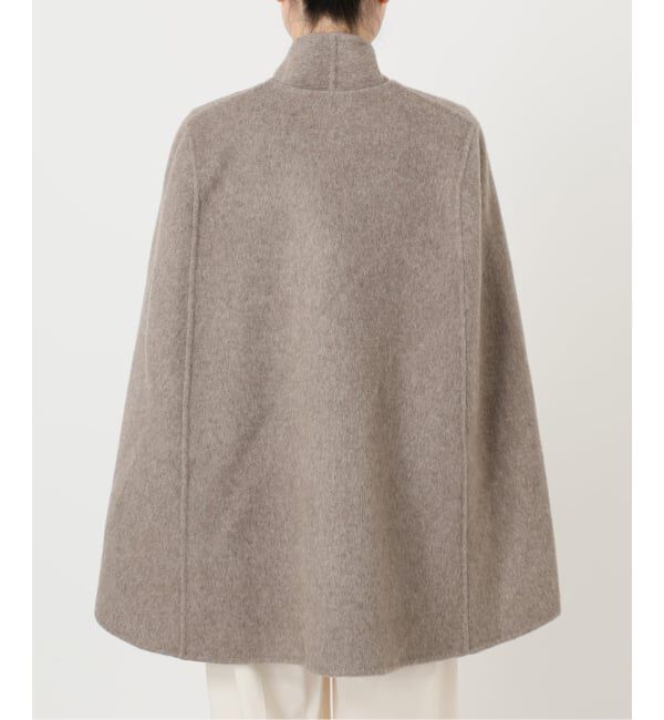 NOBLE「【L'AUBEBLANC&times;NOBLE】 Dual Face Cape Coat」|ノーカラーコート|