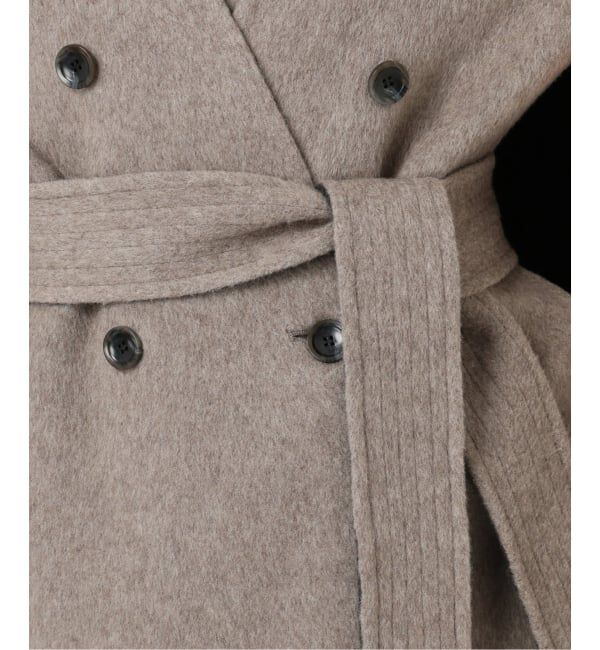 NOBLE「【L'AUBEBLANC&times;NOBLE】 Dual Face Cape Coat」|ノーカラーコート|