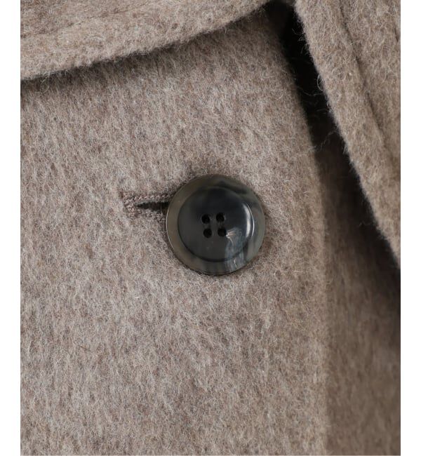 NOBLE「【L'AUBEBLANC&times;NOBLE】 Dual Face Cape Coat」|ノーカラーコート|