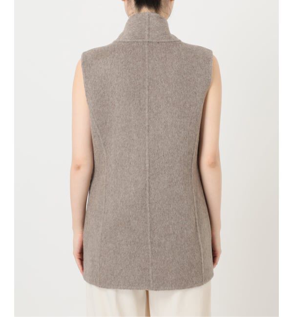 NOBLE「【L'AUBEBLANC&times;NOBLE】 Dual Face Cape Coat」|ノーカラーコート|