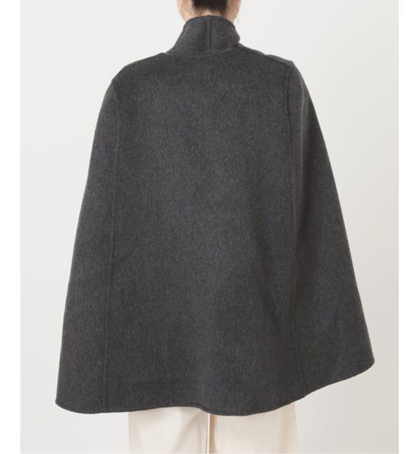 NOBLE「【L'AUBEBLANC&times;NOBLE】 Dual Face Cape Coat」|ノーカラーコート|