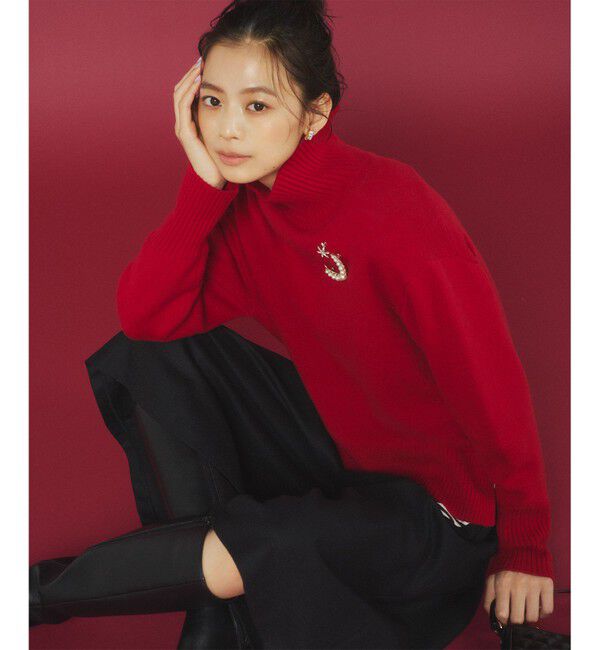 組曲「【WEB一部店舗限定】ウールジョーゼット キュロットパンツ」|キュロット|