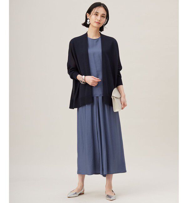 自由区「【セットアップ対応】エアリーツイルキュロット パンツ」|キュロット|