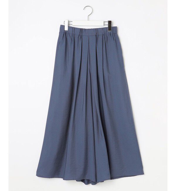 自由区「【セットアップ対応】エアリーツイルキュロット パンツ」|キュロット|