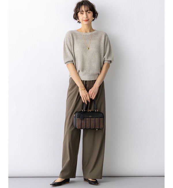 23区「【Oggi掲載】バスケットメッシュ ボストンバッグ」|ボストンバッグ|
