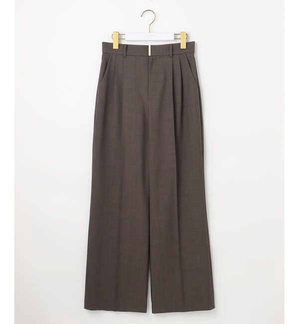 ANY SIS「ウーステッドエステル ワイドパンツ」|その他|
