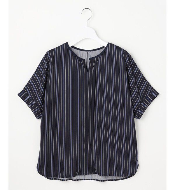 ANY SIS「ジョーゼットフロントタック プルオーバー」|Tシャツ・カットソー|