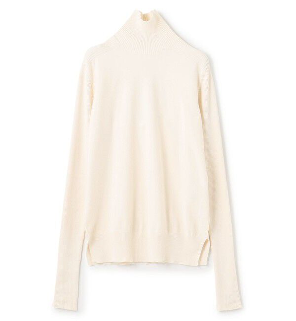 BEIGE,「【洗える】WILLOW / サムホールハイネックニット」|ニット・セーター|