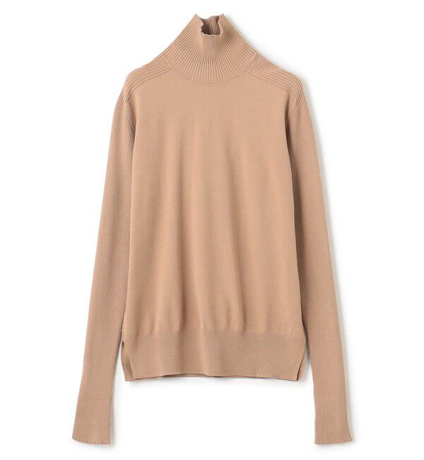 BEIGE,「【洗える】WILLOW / サムホールハイネックニット」|ニット・セーター|