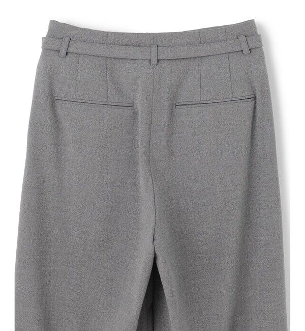 BEIGE,「【セットアップ対応・洗える・Precious 10月号掲載】ZEPHYR / ウールライクタックベルトワイドパンツ」|その他|