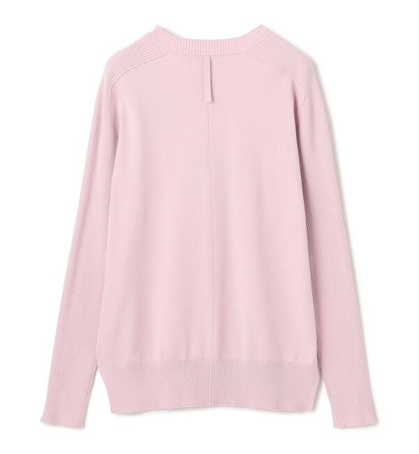 BEIGE,「【ロングセラー】WILLOW / ストレッチクルーネックリブニット」|ニット・セーター|