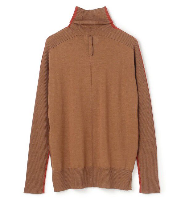 BEIGE,「【洗える・VERY NaVY掲載】LA MONNAIE / バイカラーウールタートルニット」|ニット・セーター|