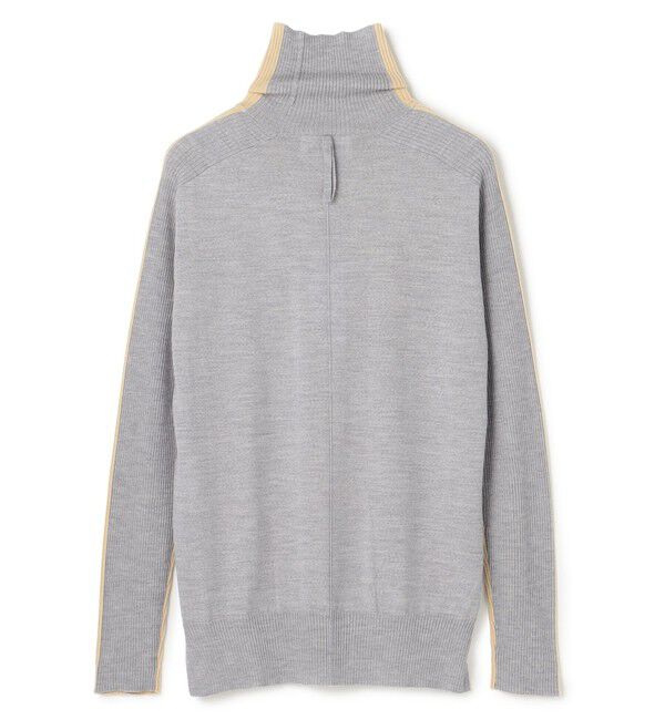 BEIGE,「【洗える・VERY NaVY掲載】LA MONNAIE / バイカラーウールタートルニット」|ニット・セーター|