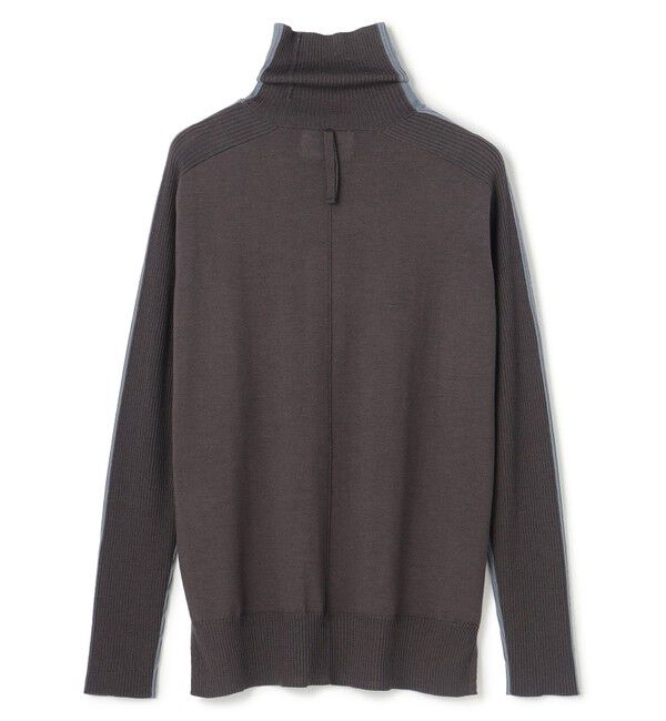 BEIGE,「【洗える・VERY NaVY掲載】LA MONNAIE / バイカラーウールタートルニット」|ニット・セーター|