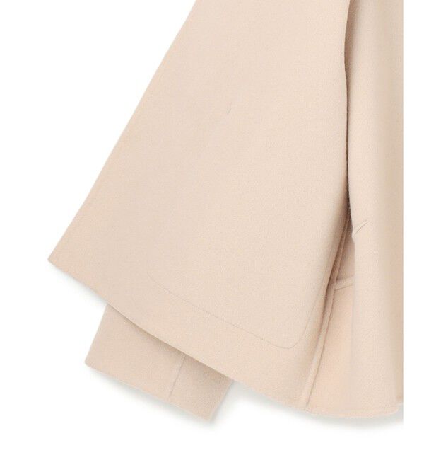 BEIGE,「【WEB限定】PAYSON / ウールリバーノーカラーショートコート」|ノーカラージャケット|