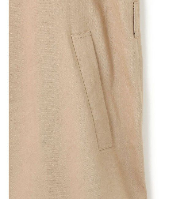 BEIGE,「【Precious掲載】MICA /  リネンブレンドベルト付きジレ」|ベスト・ジレ|