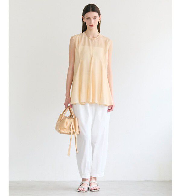 BEIGE,「【Precious掲載】YANN / 裾カフス イージーアンクルパンツ」|その他|