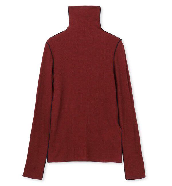 BEIGE,「FORD / 配色メローハイネックウールトップス」|Tシャツ・カットソー|