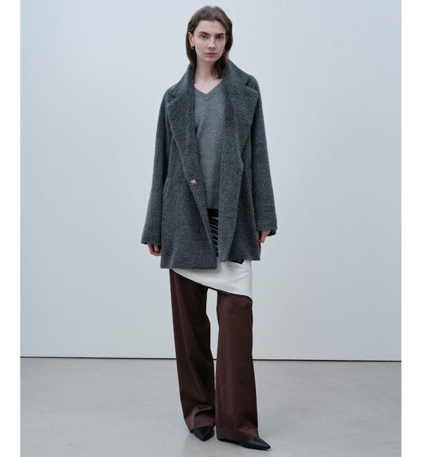 BEIGE,「GROVE / アルパカシャギーハーフコート」|その他|