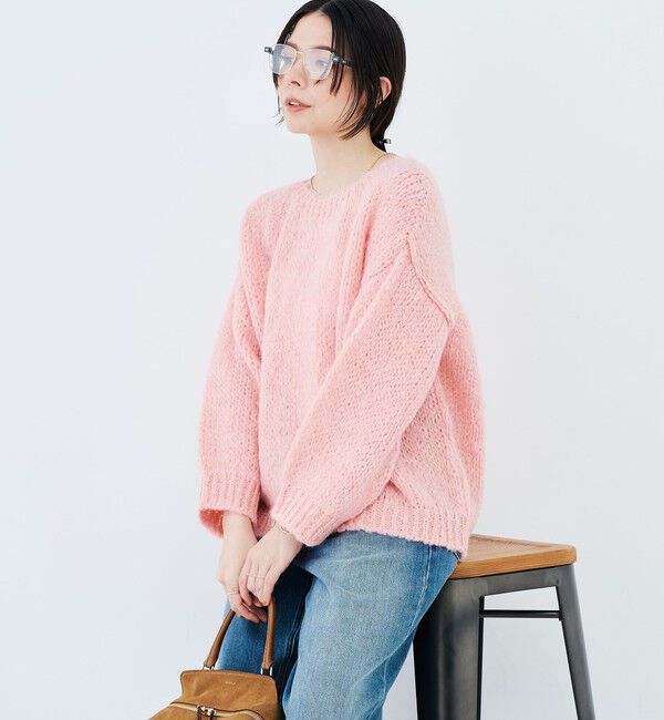 NOLLEY'S「【WEB限定】【Tricots Jean Marc】SESAMY」|ニット・セーター|ベビーピンク