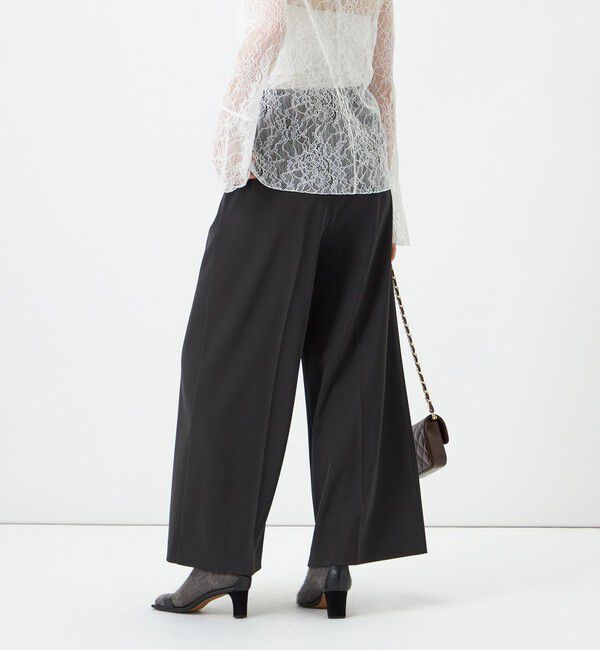 NOLLEY'S sophi「《セットアップ対応》ウォッシャブル強撚ツイルワイドパンツ」|その他|