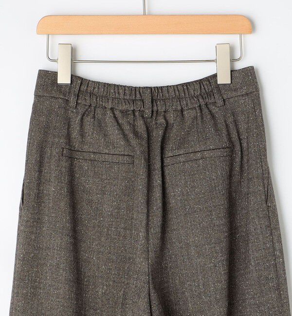 NOLLEY'S「《ストレッチ》ウォッシャブルネップツイードワイドパンツ」|その他|