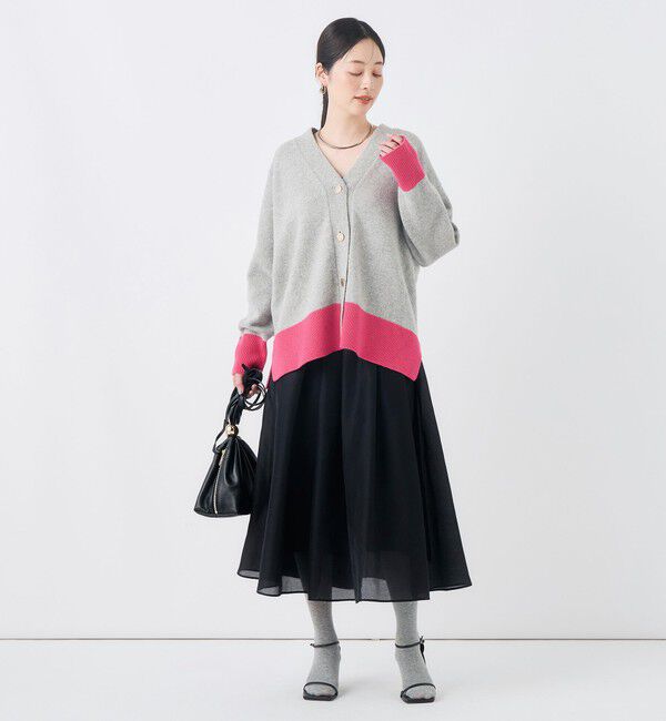 NOLLEY'S「【WEB＆一部店舗限定カラーあり】MUSICゆったりVネックカーディガン」|カーディガン|