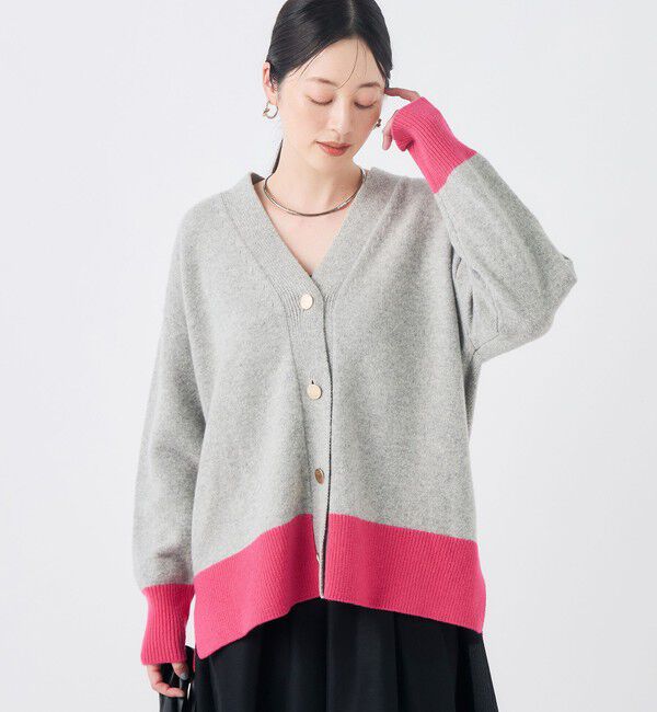 NOLLEY'S「【WEB＆一部店舗限定カラーあり】MUSICゆったりVネックカーディガン」|カーディガン|