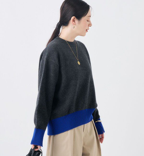 NOLLEY'S「【WEB＆店舗限定カラーあり】MUSICクルーネックプルオーバー」|ニット・セーター|