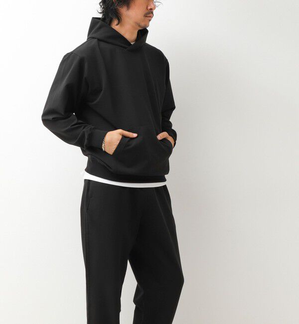 NOLLEY'S goodman「度詰ミニ裏毛ストレッチスウェットフーディー 26AW」|パーカー|