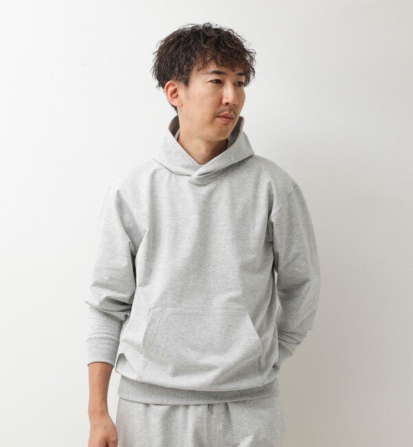 NOLLEY'S goodman「度詰ミニ裏毛ストレッチスウェットフーディー 26AW」|パーカー|
