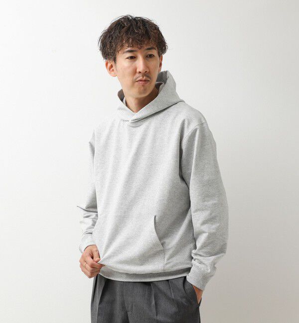 NOLLEY'S goodman「度詰ミニ裏毛ストレッチスウェットフーディー 26AW」|パーカー|