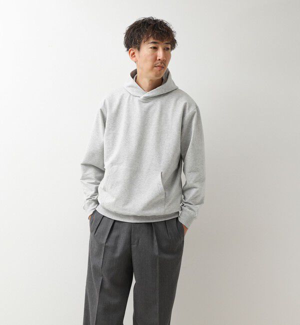 NOLLEY'S goodman「度詰ミニ裏毛ストレッチスウェットフーディー 26AW」|パーカー|