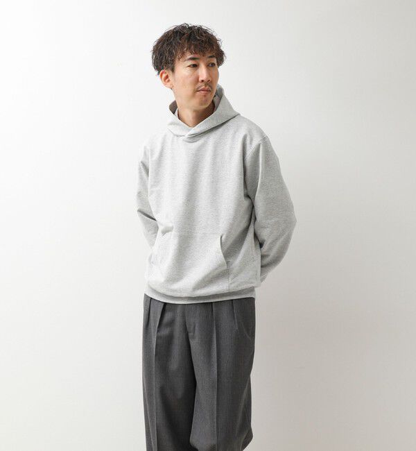 NOLLEY'S goodman「度詰ミニ裏毛ストレッチスウェットフーディー 26AW」|パーカー|