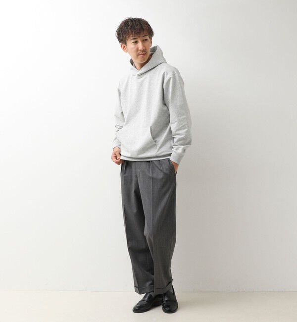 NOLLEY'S goodman「度詰ミニ裏毛ストレッチスウェットフーディー 26AW」|パーカー|