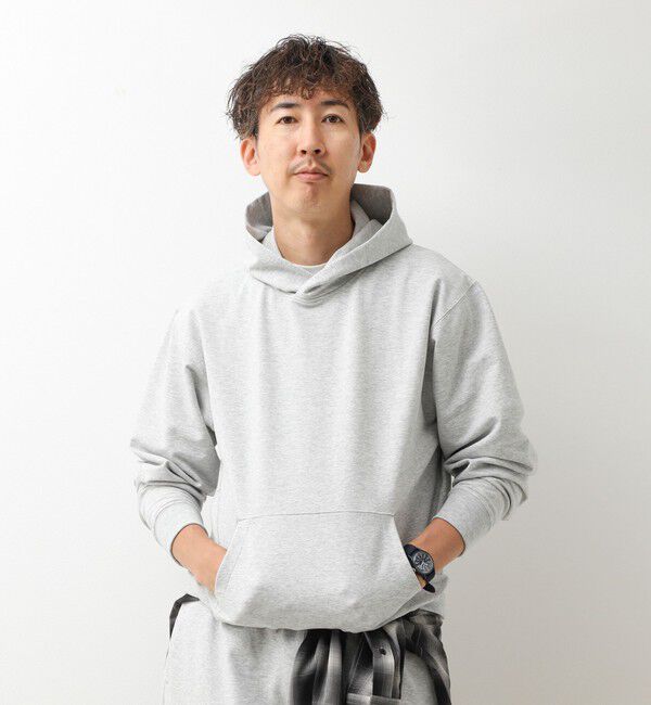 NOLLEY'S goodman「度詰ミニ裏毛ストレッチスウェットフーディー 26AW」|パーカー|