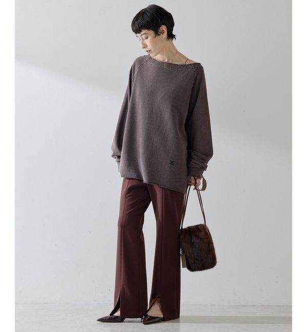  「フロントスリットパンツ」|その他|