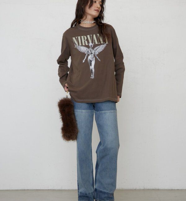  「【GOOD ROCK SPEED】NIRVANA ロンT」|Tシャツ・カットソー|
