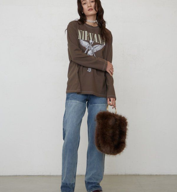  「【GOOD ROCK SPEED】NIRVANA ロンT」|Tシャツ・カットソー|
