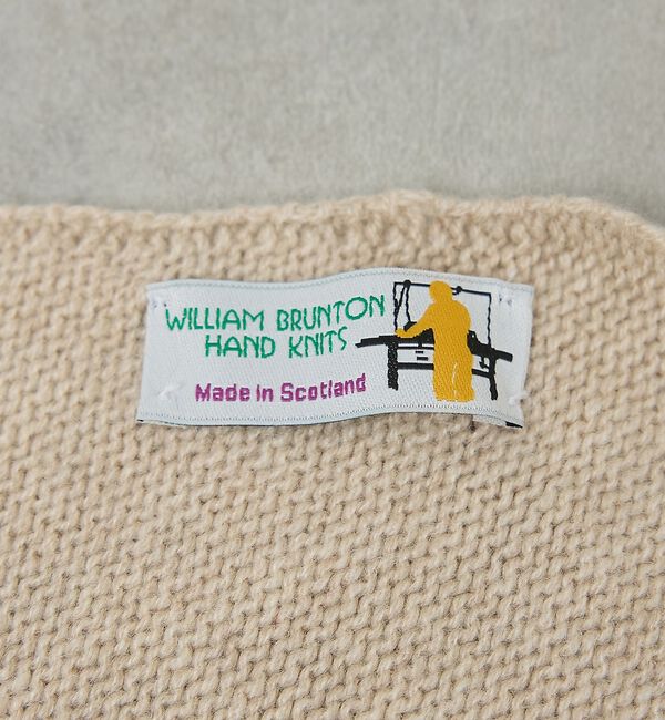 collex「【WEB限定】【WILLIAM BRUNTON】 HEAD SCARF  ニット」|マフラー|